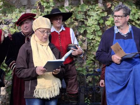 Borštnikove pesmi sta recitirala Dane Novak in Nadja Žura